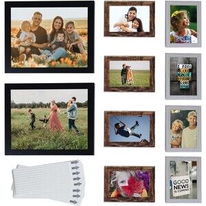 10 piece picture frame set